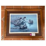 Signed'Pintails,Gadwalls&MorningMist by Rob