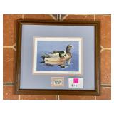 William C. Morrisï¿½ American Wigeonsï¿½ w/stamp