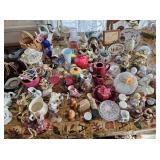 Left Side of Table- Misc Knick Knacks