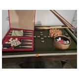 Game Table Poker Chips & Misc