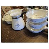 Corning Ware (6 pieces and 5 lids)