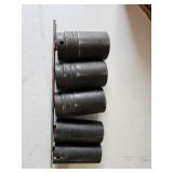 Snap-on 5 Piece Large Socket Set