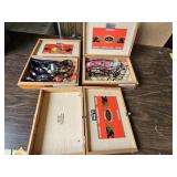 3 Cigar Boxes (2 with Eye Glasses)