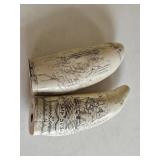 Faux Scrimshaw
