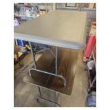 2 6' Tables (1 Gray & 1 Brown)