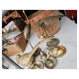 Brass & Faux Brass Decor