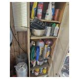 Wire Rolls, Cabinet & Contents