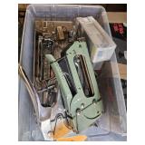 Tote of Staple Guns(5) & Staples