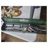 Snap-On Assorted Size Sockets and Ratchet (15+pc)