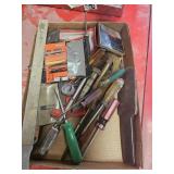 Flat of Screw Drivers, Metal Wedge