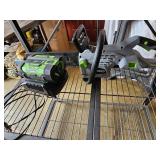 E GO Chain Saw W/Battery & Charger (ran)