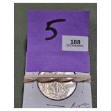 (5) 1941-1943 S, P, None Walking Liberty Half Doll