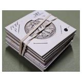 (10) 1934-1936 S, D, P, None Walking Liberty Half