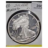2000 Walking Liberty Silver Round $1