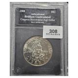 1989 Commemorative Half BU Bicentennial