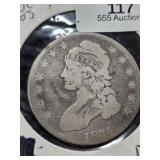 1834 Capped Bust Half Dollar