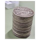 (21) 1918-1933 Walking Liberty Half Dollar