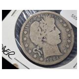 1894 S Barber Half Dollar