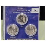 2008 Hawaii State Set Quarter Uncirculated