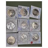 (9) 1986-2011 Commemorative Half