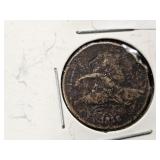 1858 Small Cent Fyling Eagle