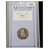 1989 S Commemorative Half AACGS PR67