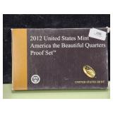 2012 America The Beautiful Set Quarter Proof