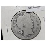 1894 O Barber Half Dollar