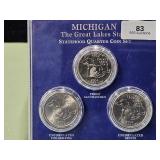 2004 Michigan State Set Quarter Uncirculated