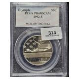 1992 S Commemorative Half PCGS PR69DCAM Olympic