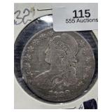 1832 Capped Bust Half Dollar