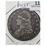 1834 Capped Bust Half Dollar