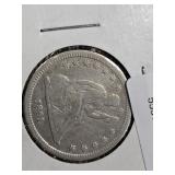 1861 Liberty Seated Quarter