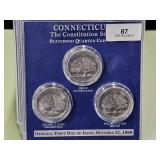 1999 Connecticut State Set Quarter Uncirculated