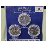 1999 Delaware State Set Quarter Uncirculated