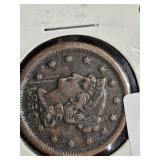 1850 Large Cent Liberty Head