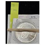 (3) 1  Oz Silver Rounds
