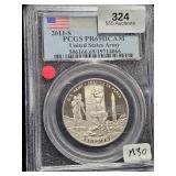 2011 S Commemorative Half PCGS PR69DCAM Army