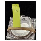 (5) 1  Oz Silver Rounds