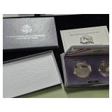 1991 $1 Proof In Box Mt. Rushmore Anniversary