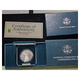 1996 $1 Proof In Box Nat. Community Service