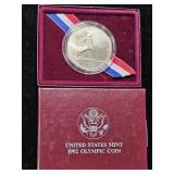 1992 D $1 Mint In Box Olympic