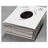 (12) 1888-1899 Indian Head Penny