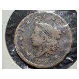 1836 Large Cent Liberty Head