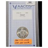 1982 D Commemorative Half AACGS MS65 Wash.