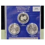 2009 District Of Columbia Set Quarter Uncirculated
