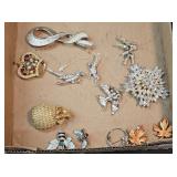 Broaches, Fish, Pineapple, Bees
