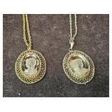 (2) Whiting David Necklaces