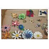 (15+) Flower Earrings, Brooches, Necklace