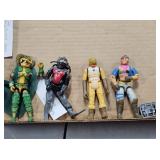 (4) GI Joe Figures 80s